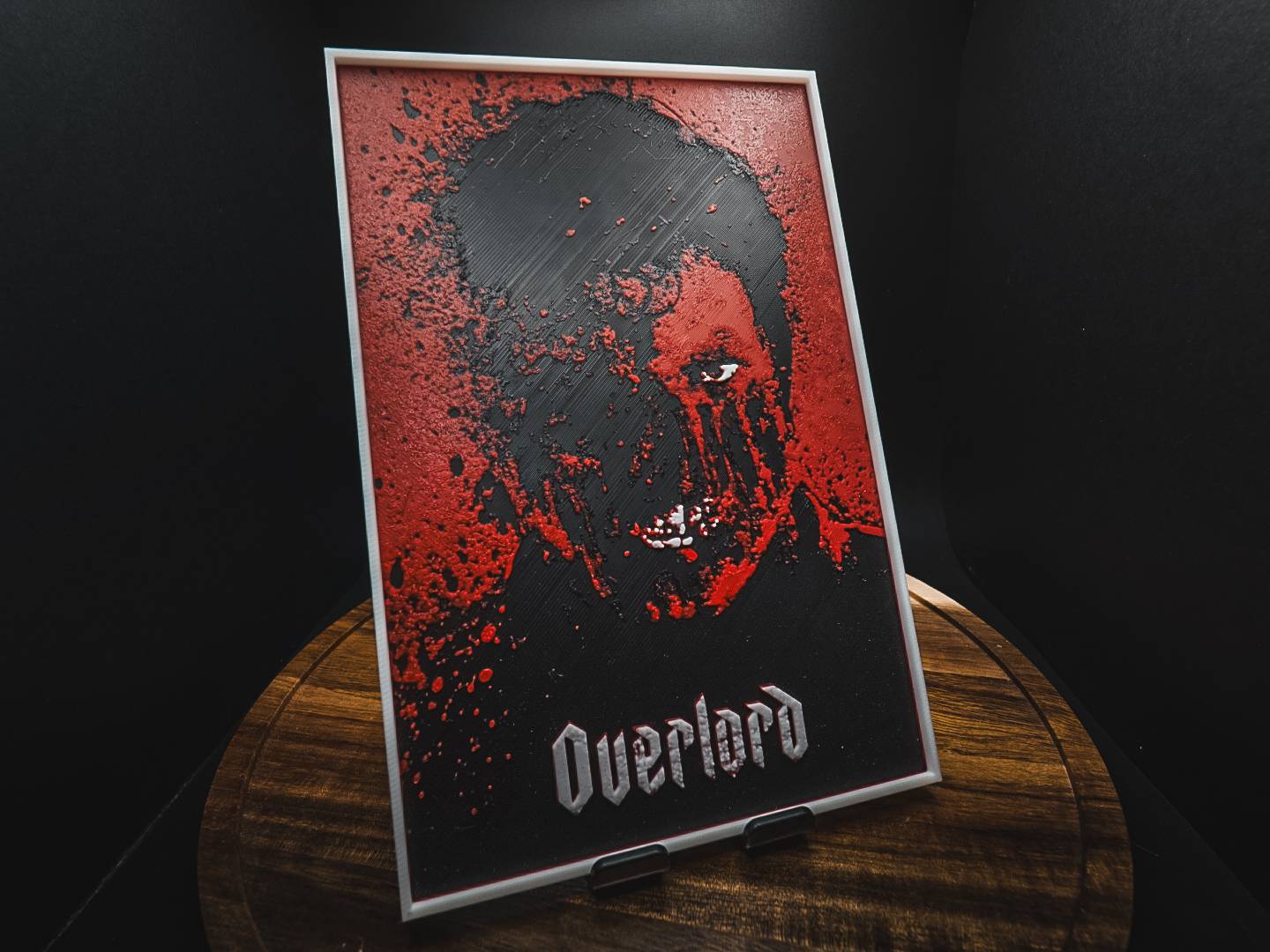 Overlord Movie Poster - 3D Printed Wall Art