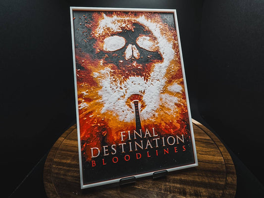 Final Destination BloodLines Movie Poster - 3D Printed Wall Art