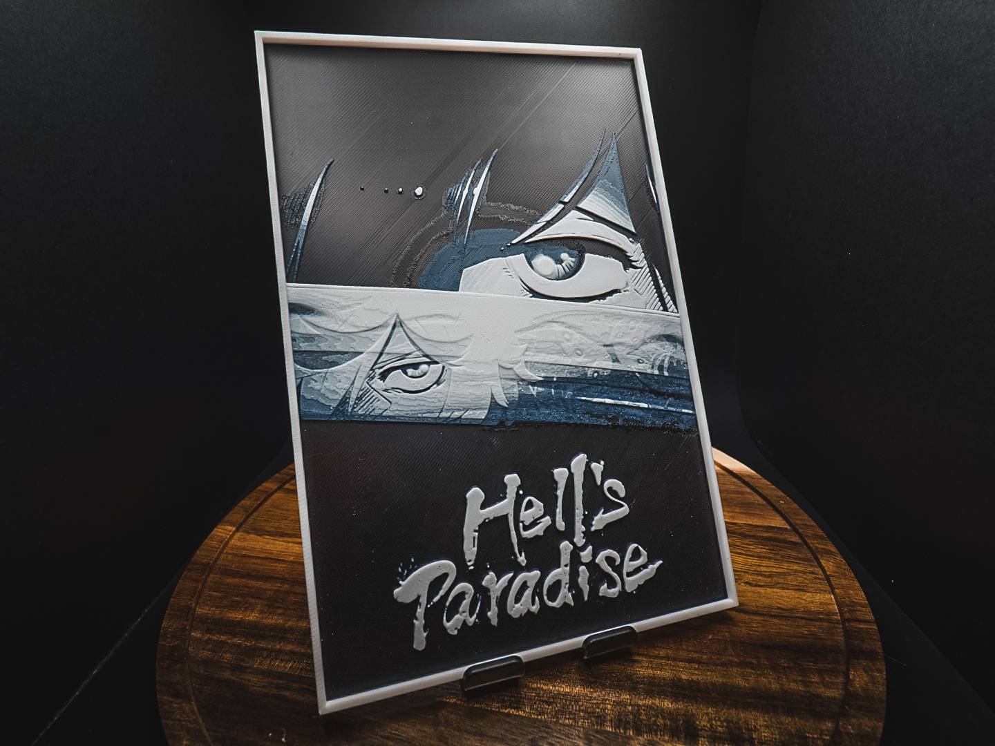 Hells Paradise Anime Poster - 3D Printed Wall Art