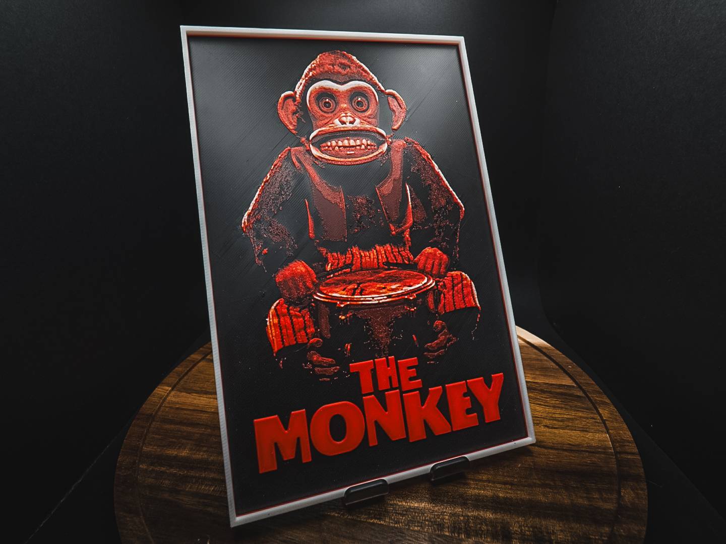 The Monkey Movie Poster - 3D Printed Wall Art