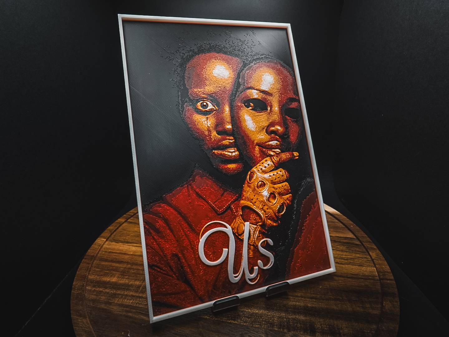 Us Movie Poster - 3D Printed Wall Art