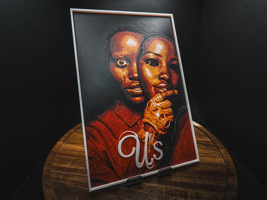 Us Movie Poster - 3D Printed Wall Art
